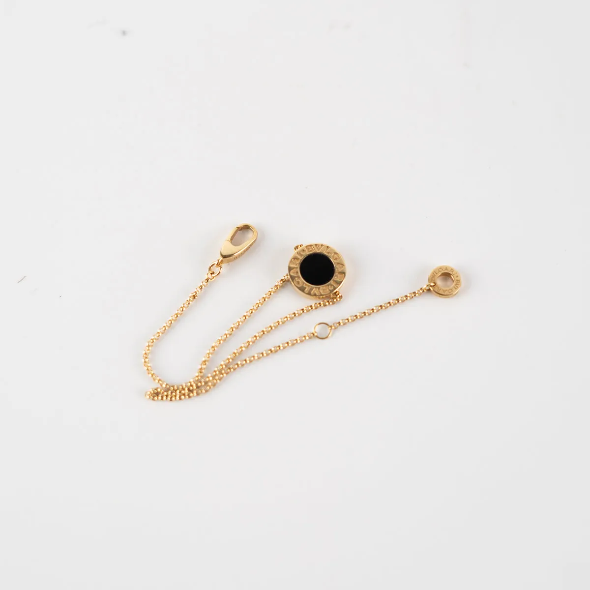 Bvlgari Onyx Bracelet Yellow Gold