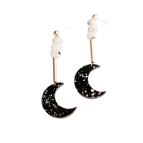 Celestial Moon Earrings