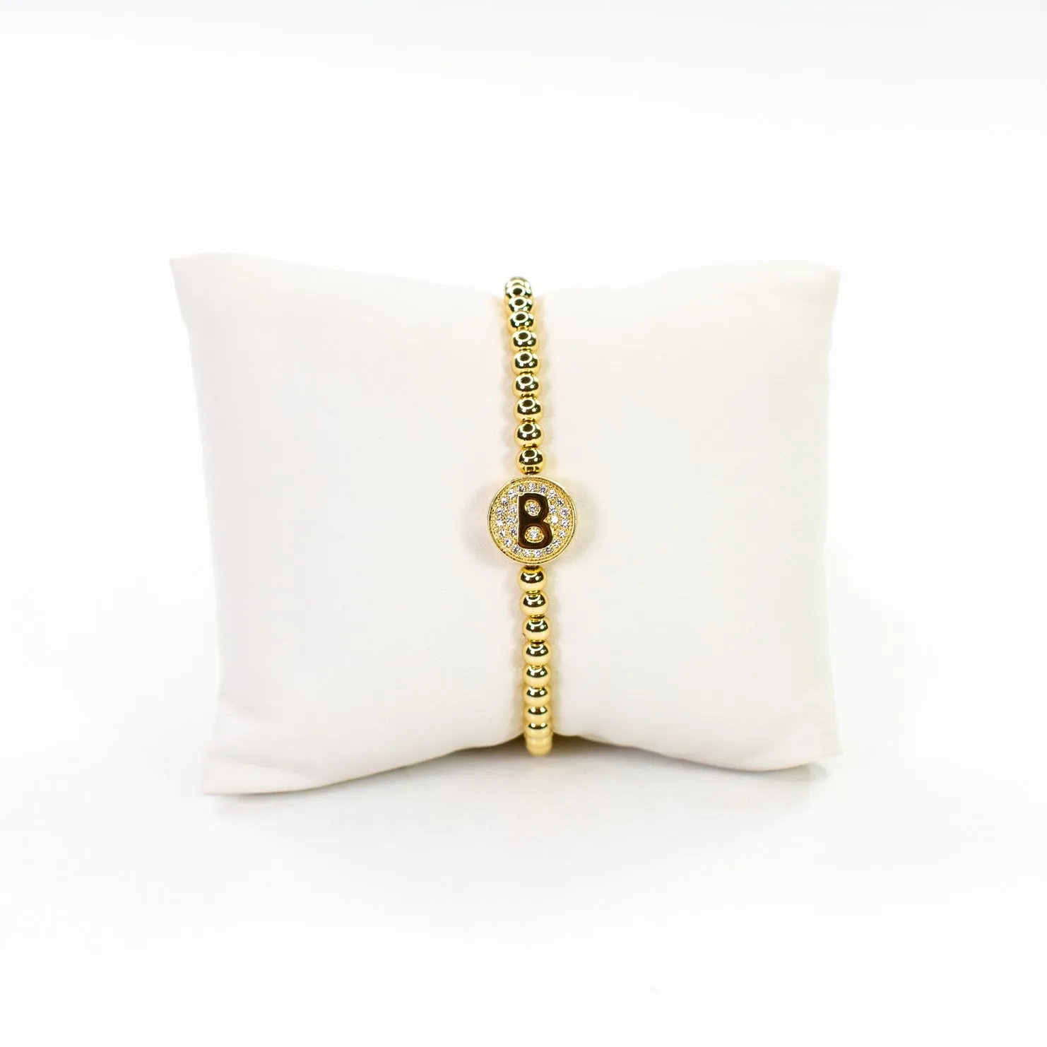 CZ Initial Bracelet