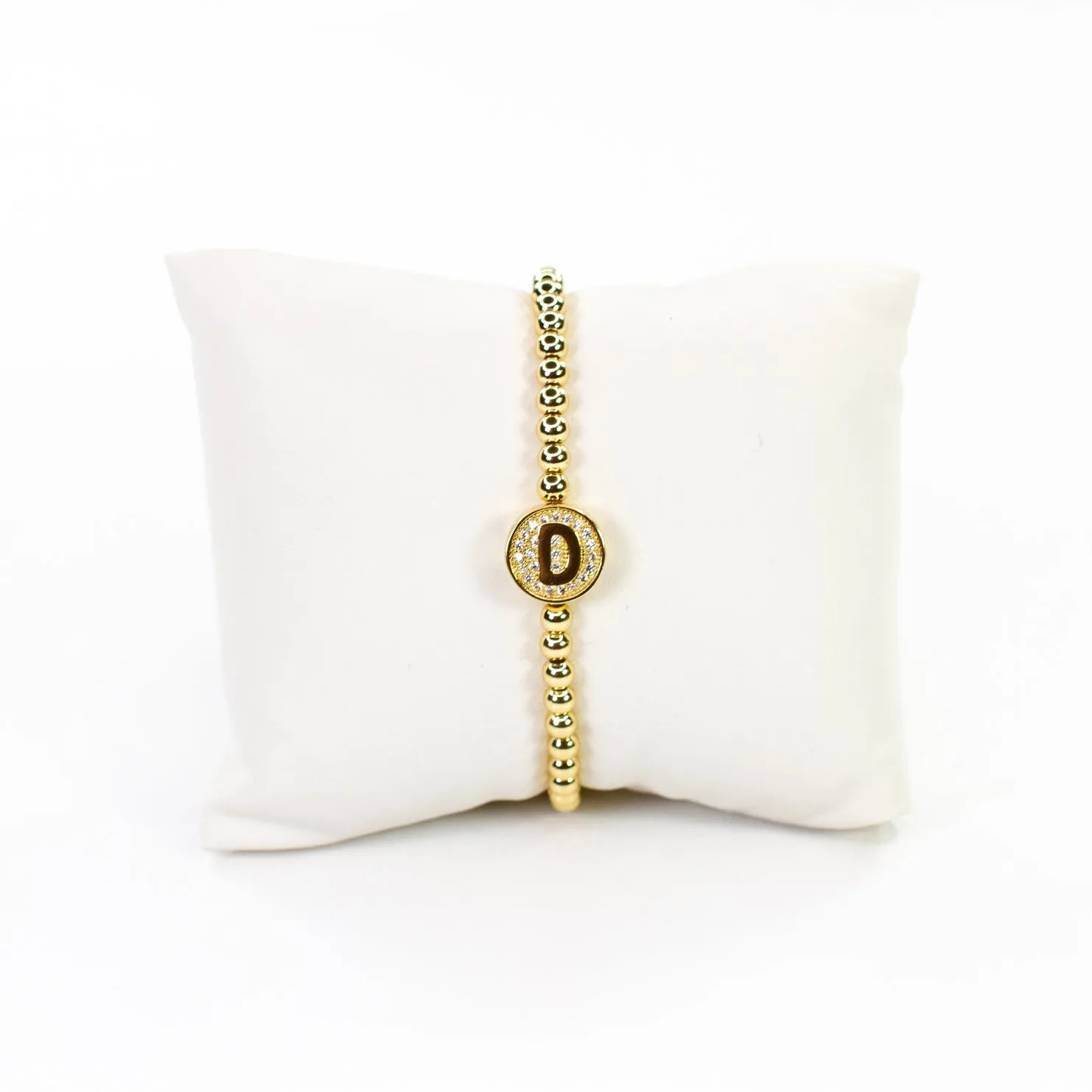 CZ Initial Bracelet