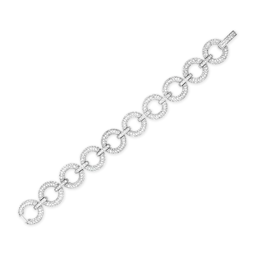 Diamond Circle Estate Bracelet
