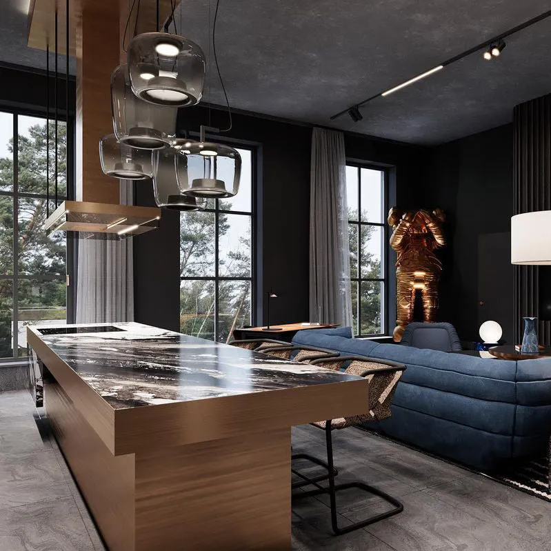 Double Pendant Lamp