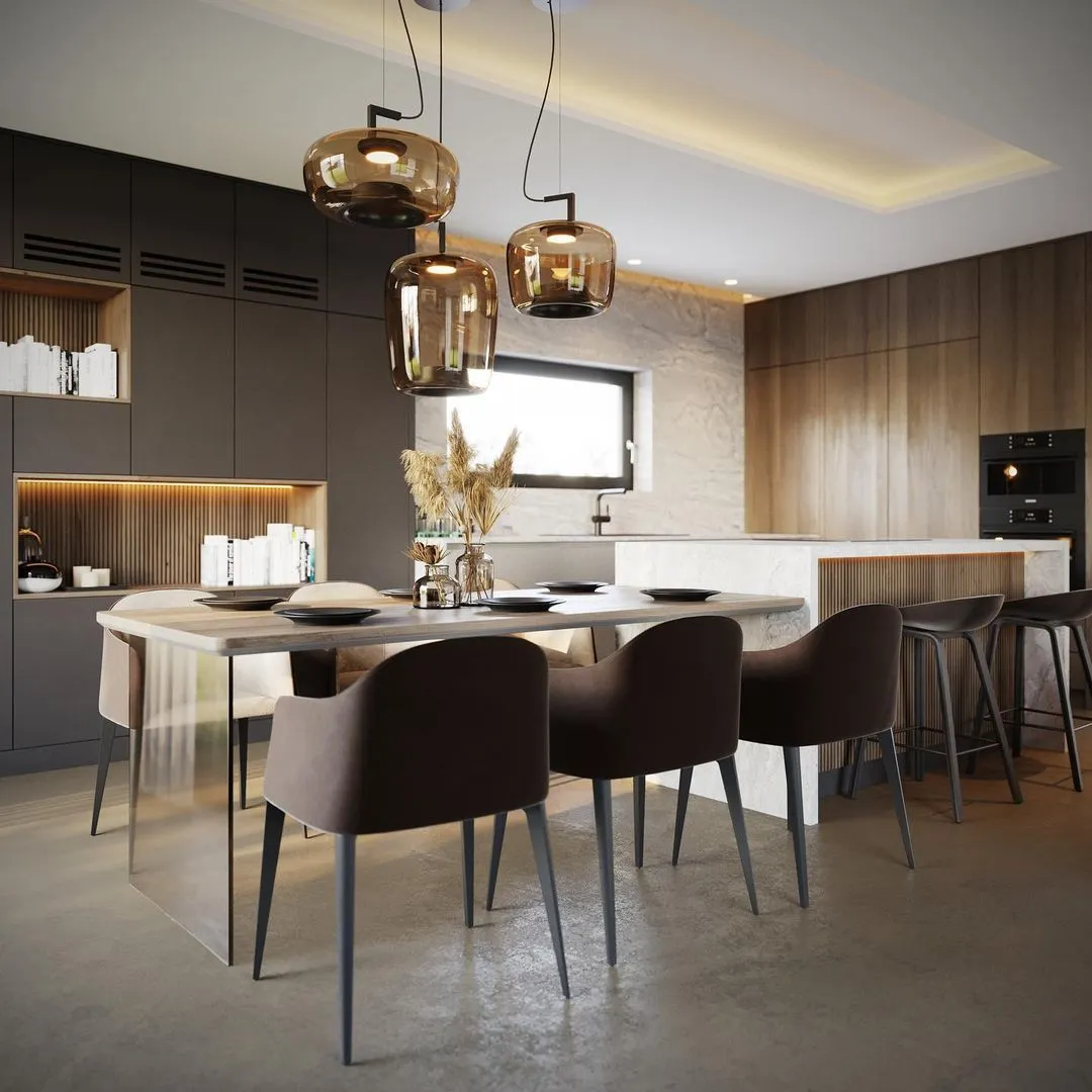 Double Pendant Lamp