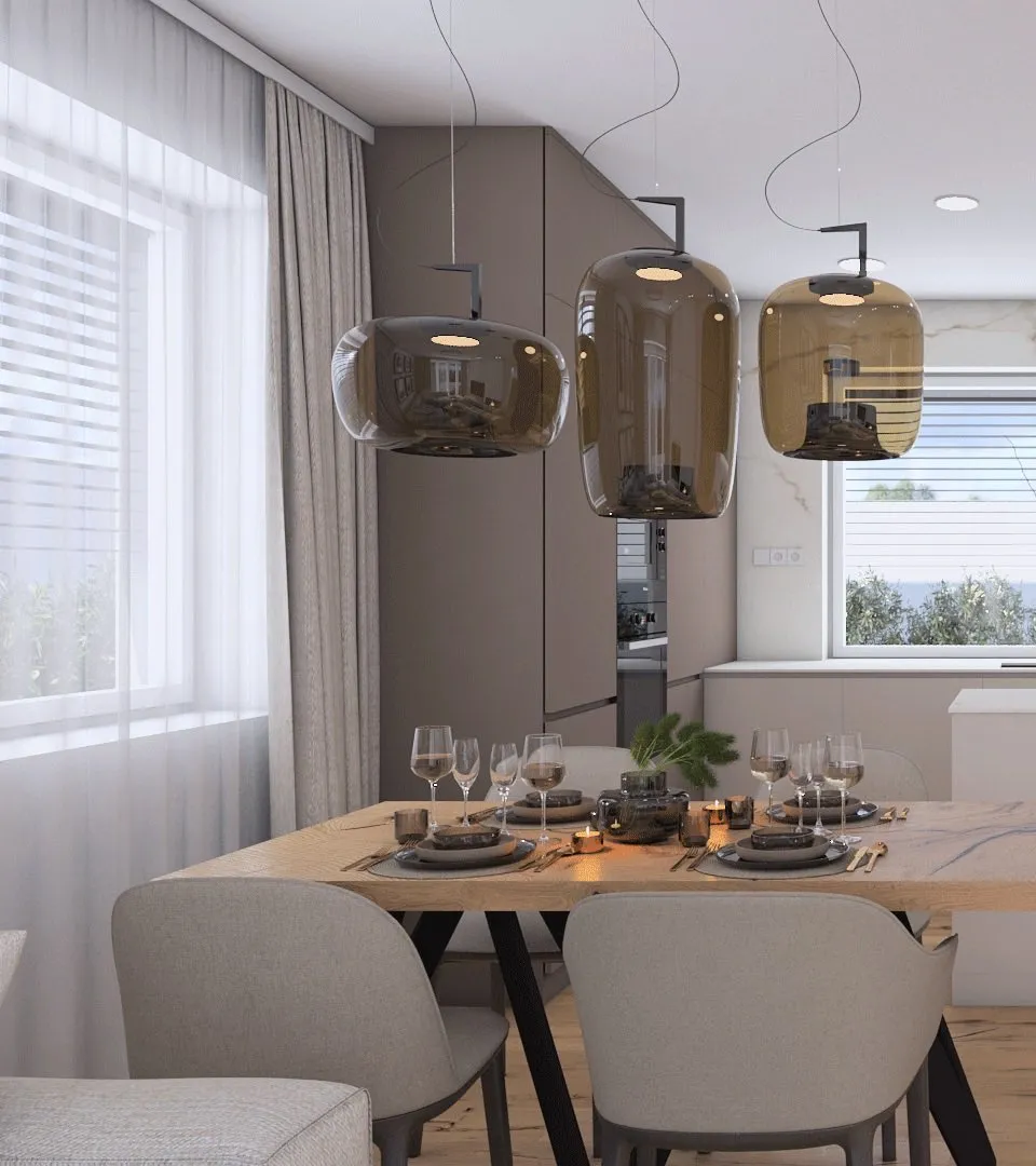 Double Pendant Lamp