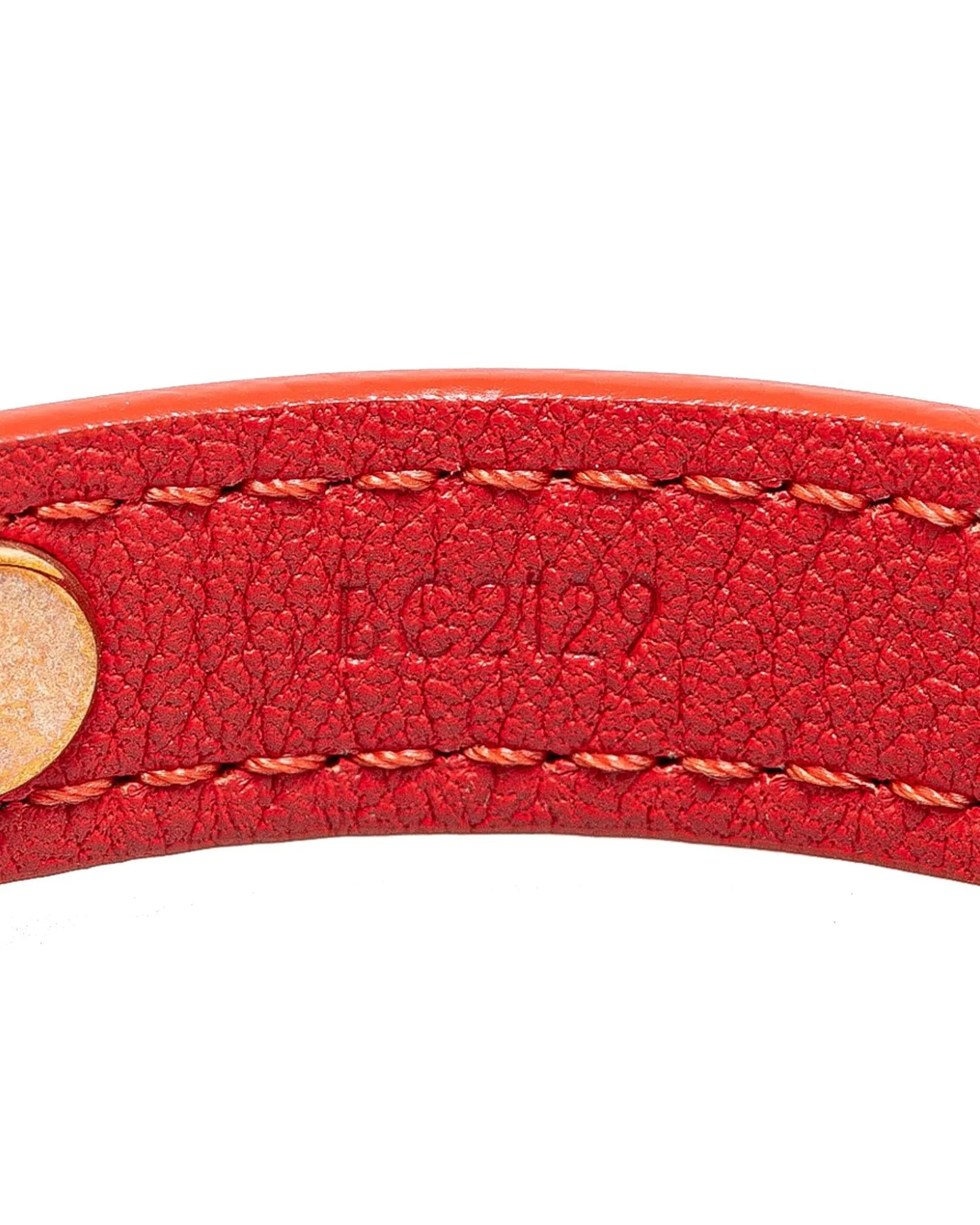 Gold-Plated Leather Wrap Bracelet