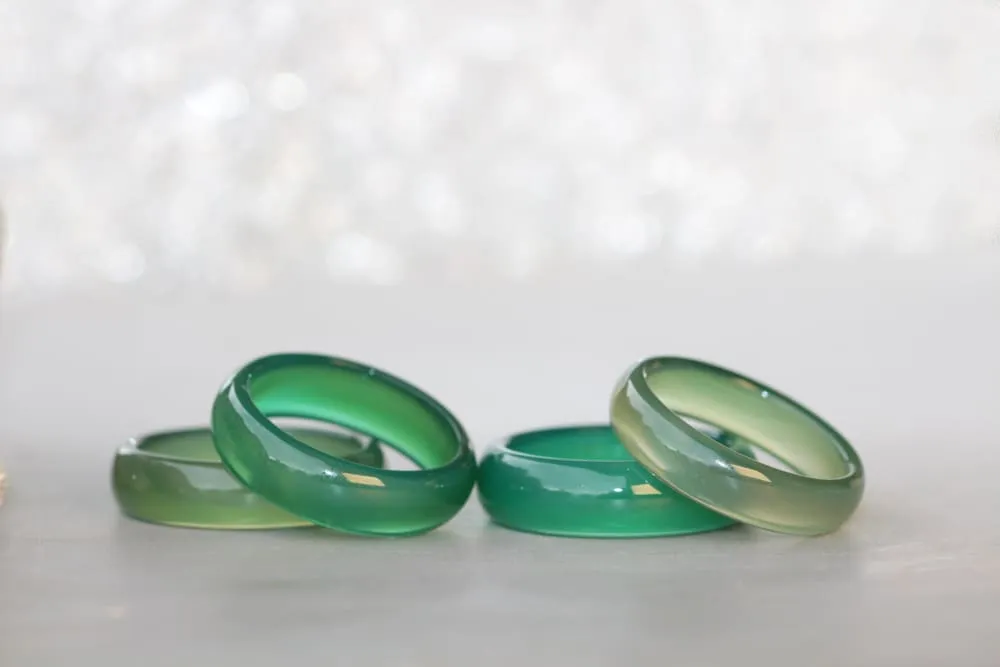 GREEN AGATE BAND