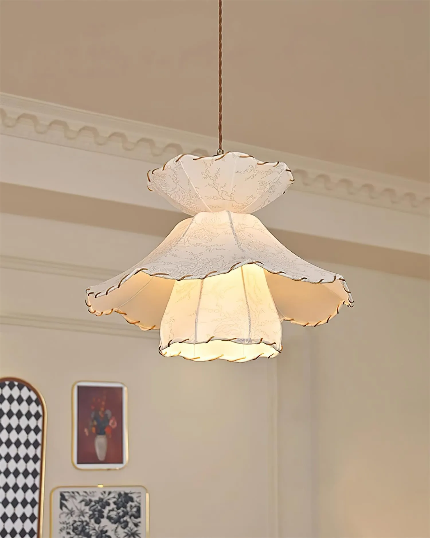 Helia Fabric Pendant Lamp