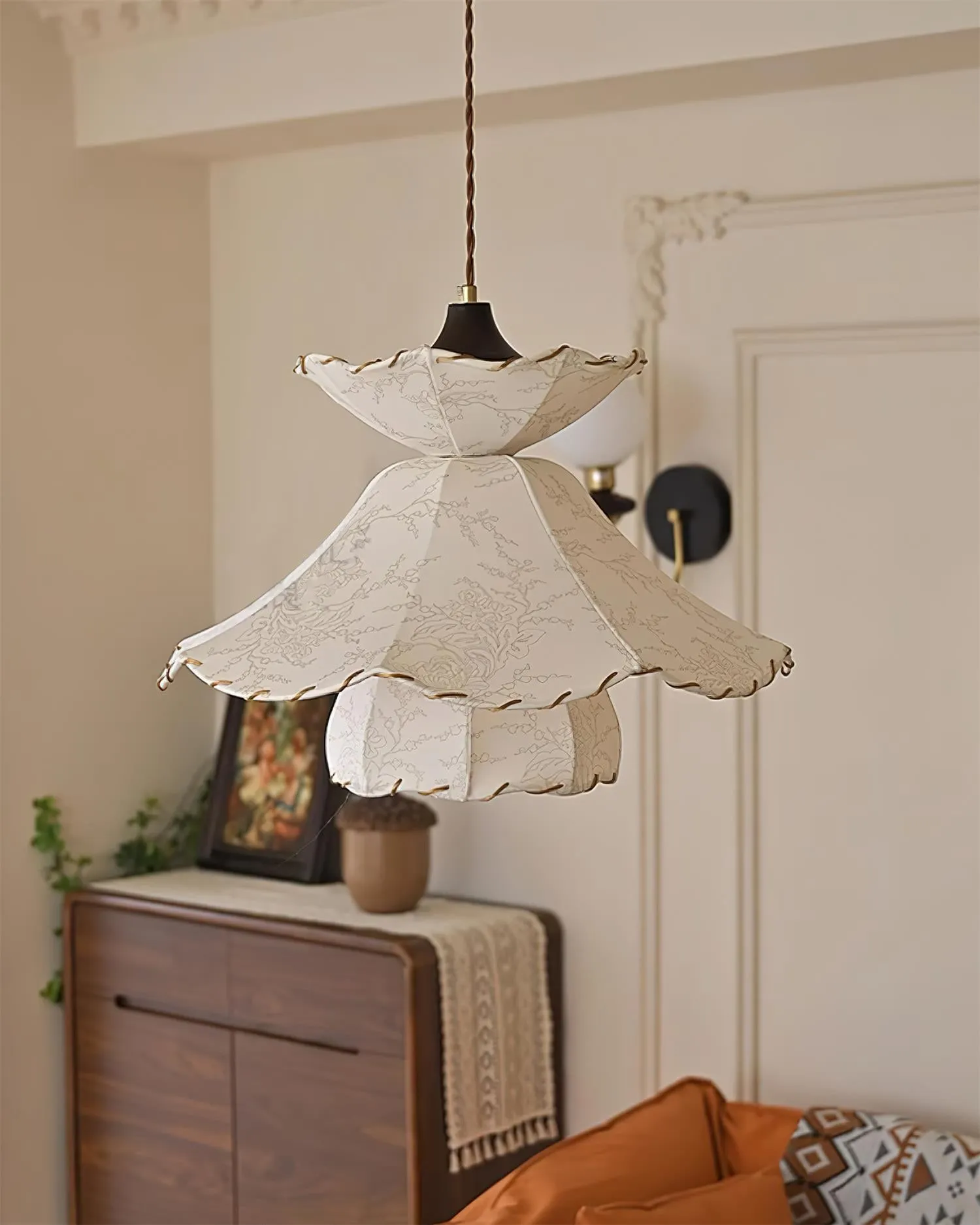 Helia Fabric Pendant Lamp