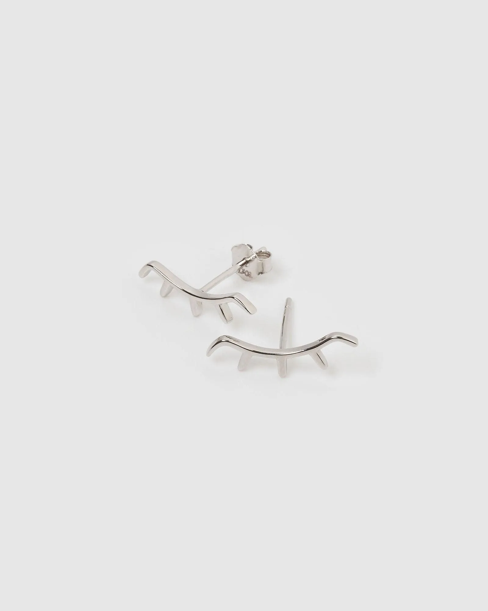 Izoa Kids Tilly Stud Earrings Silver