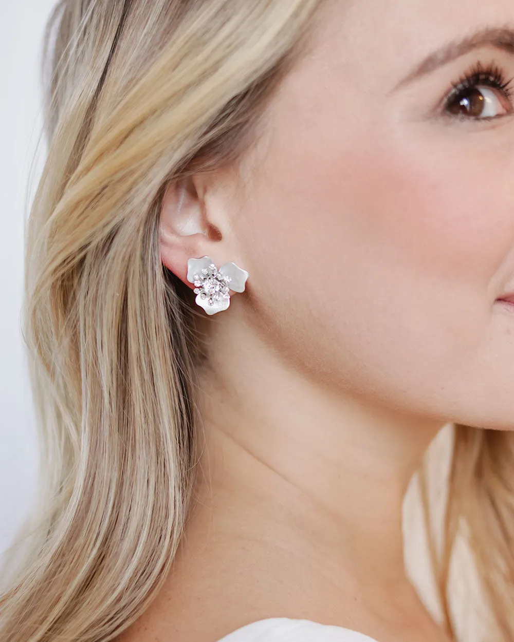 Kacie Floral Studs
