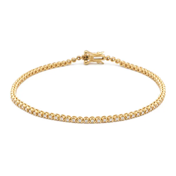 Line Tennis Bracelet