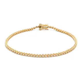 Line Tennis Bracelet
