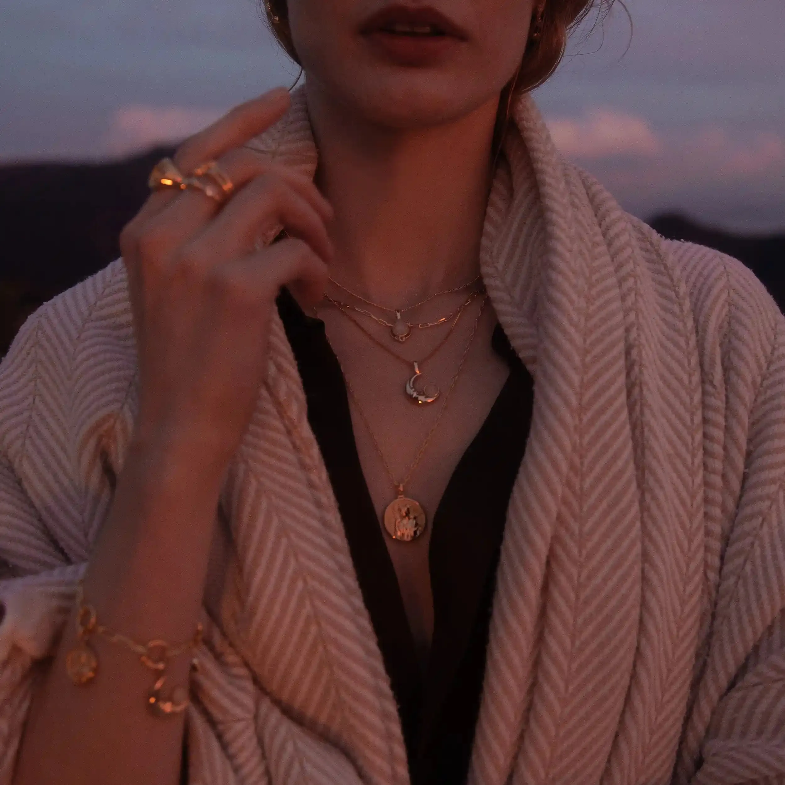 Mistress of the Moon Necklace Set