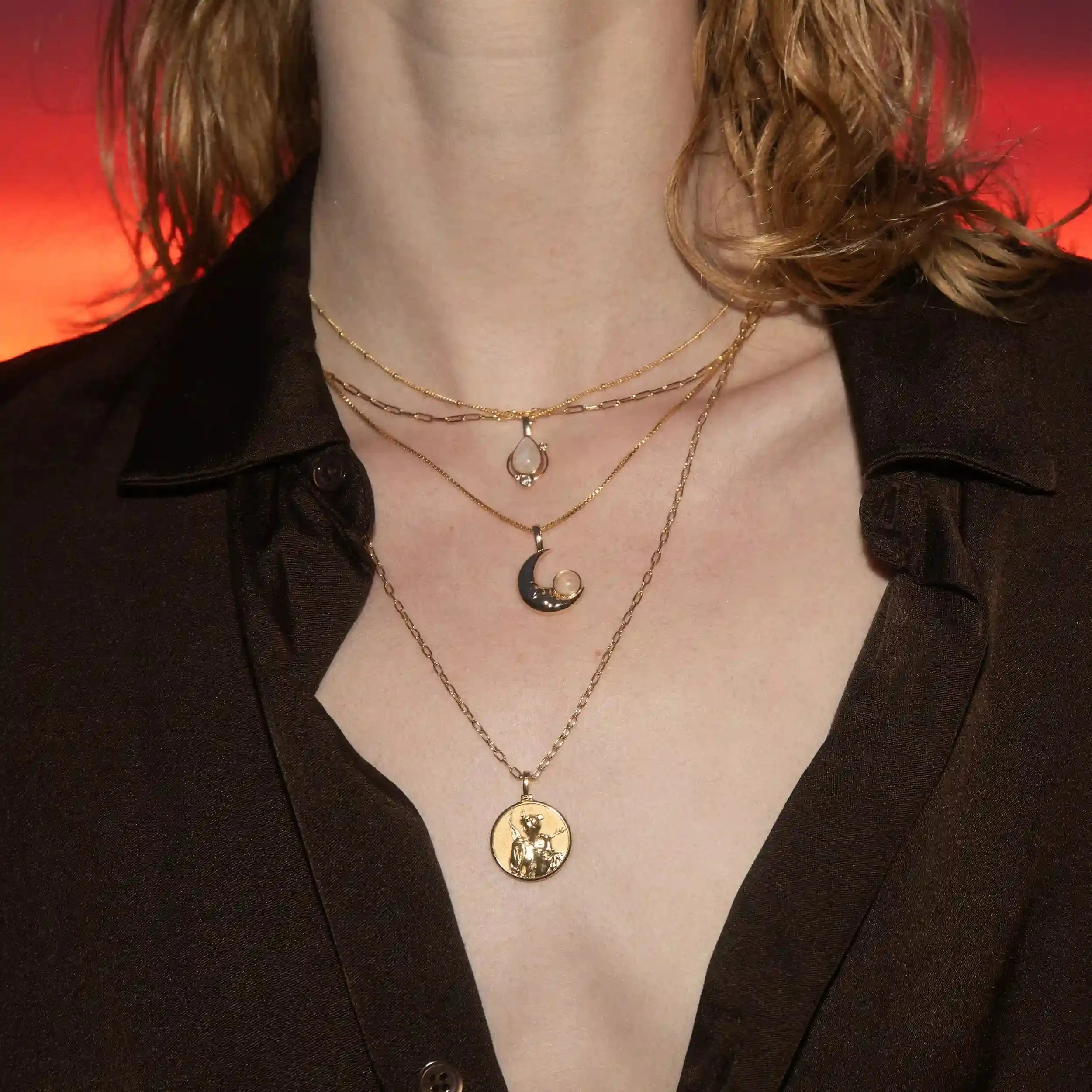 Mistress of the Moon Necklace Set
