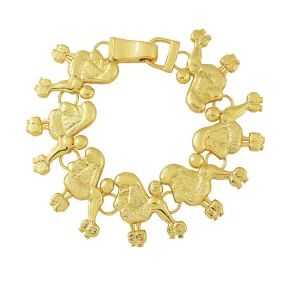 Poodle Link Bracelet