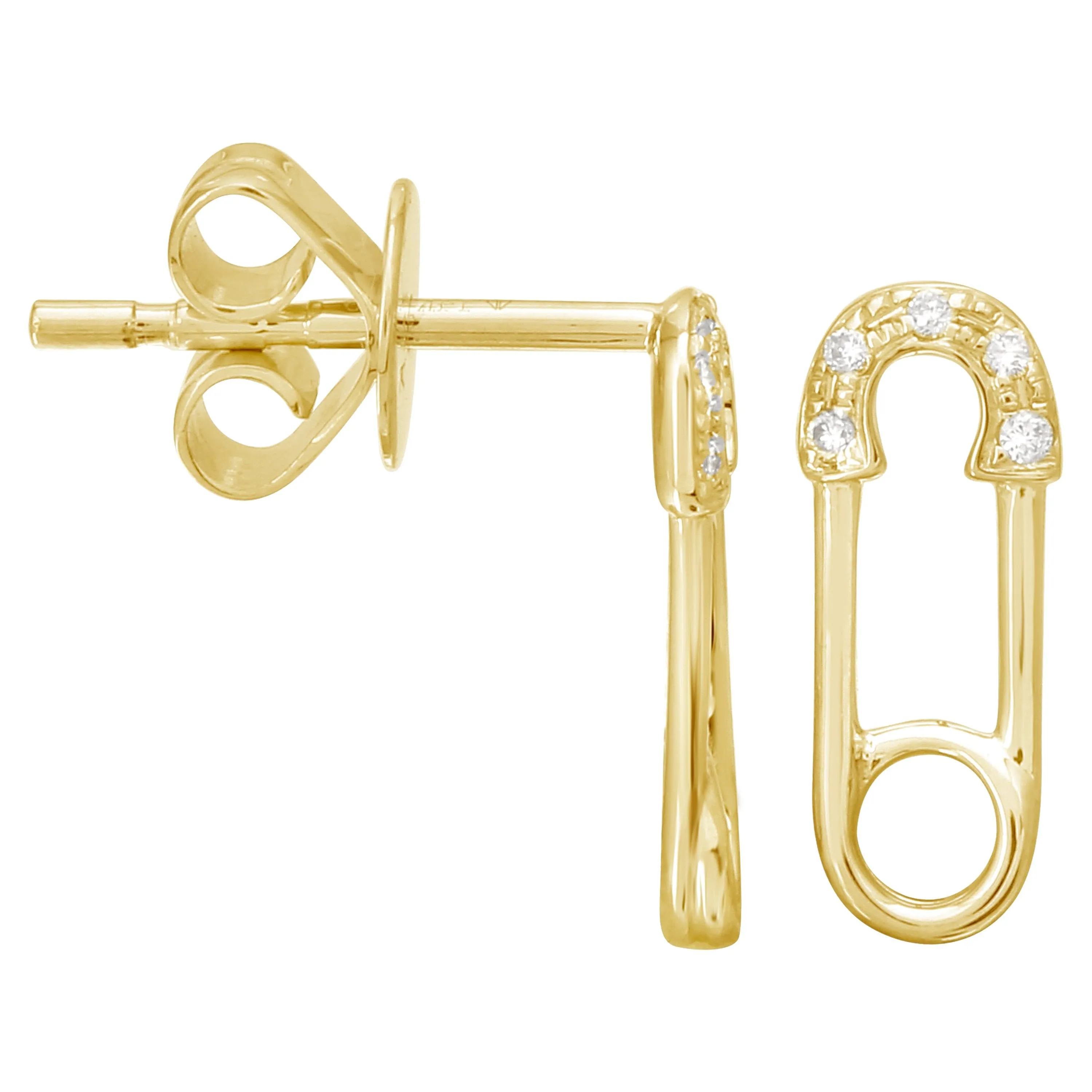 Safety Pin Drop Studs