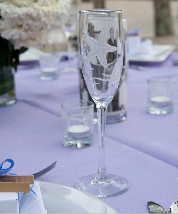 Starfish Garden Coastal Glassware