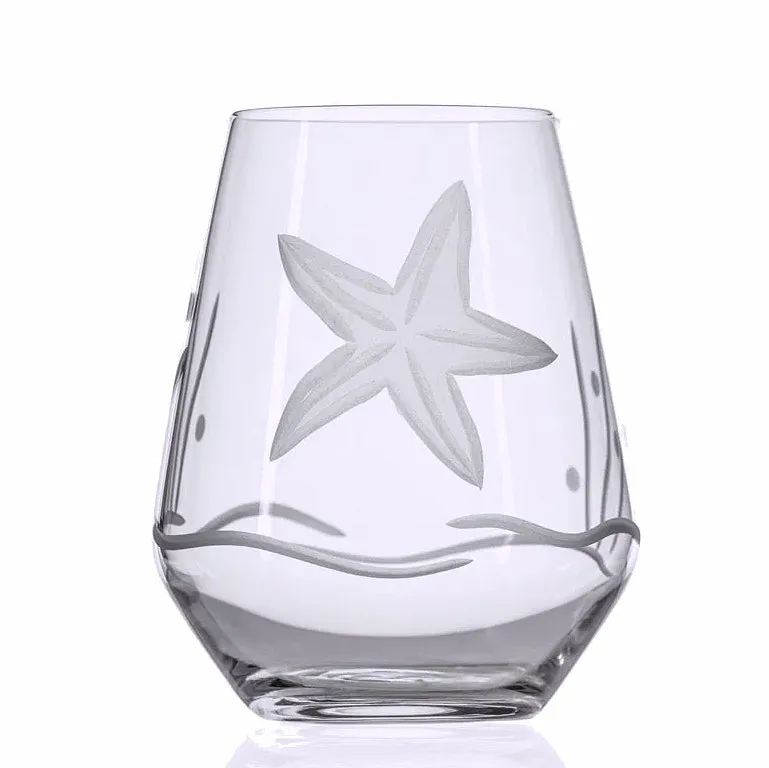 Starfish Garden Coastal Glassware