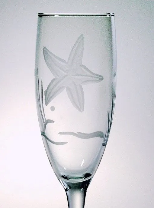 Starfish Garden Coastal Glassware