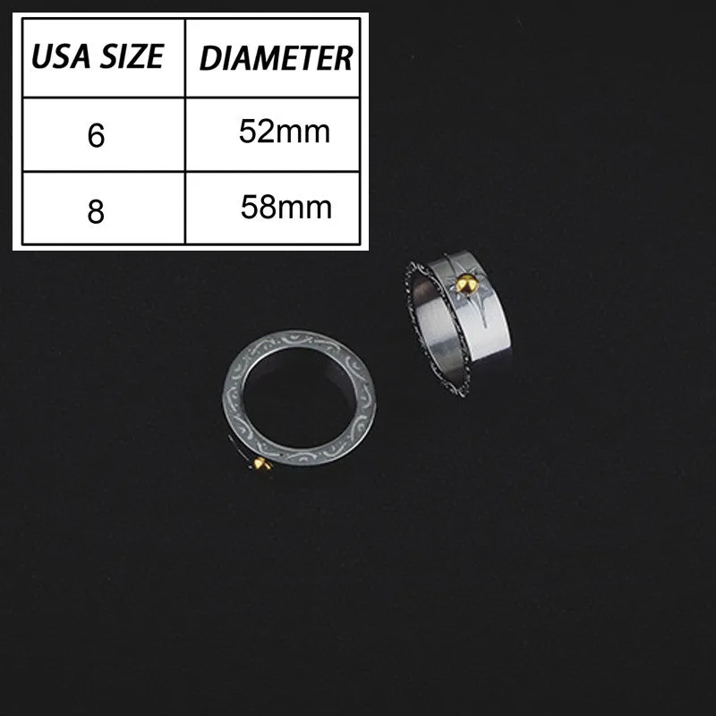 Titanium Stainless Steel Ring