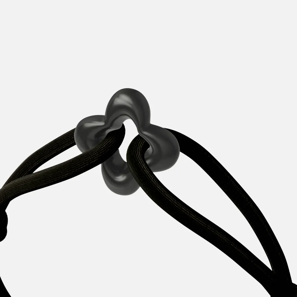 Wecord Black Clover Cord Bracelet