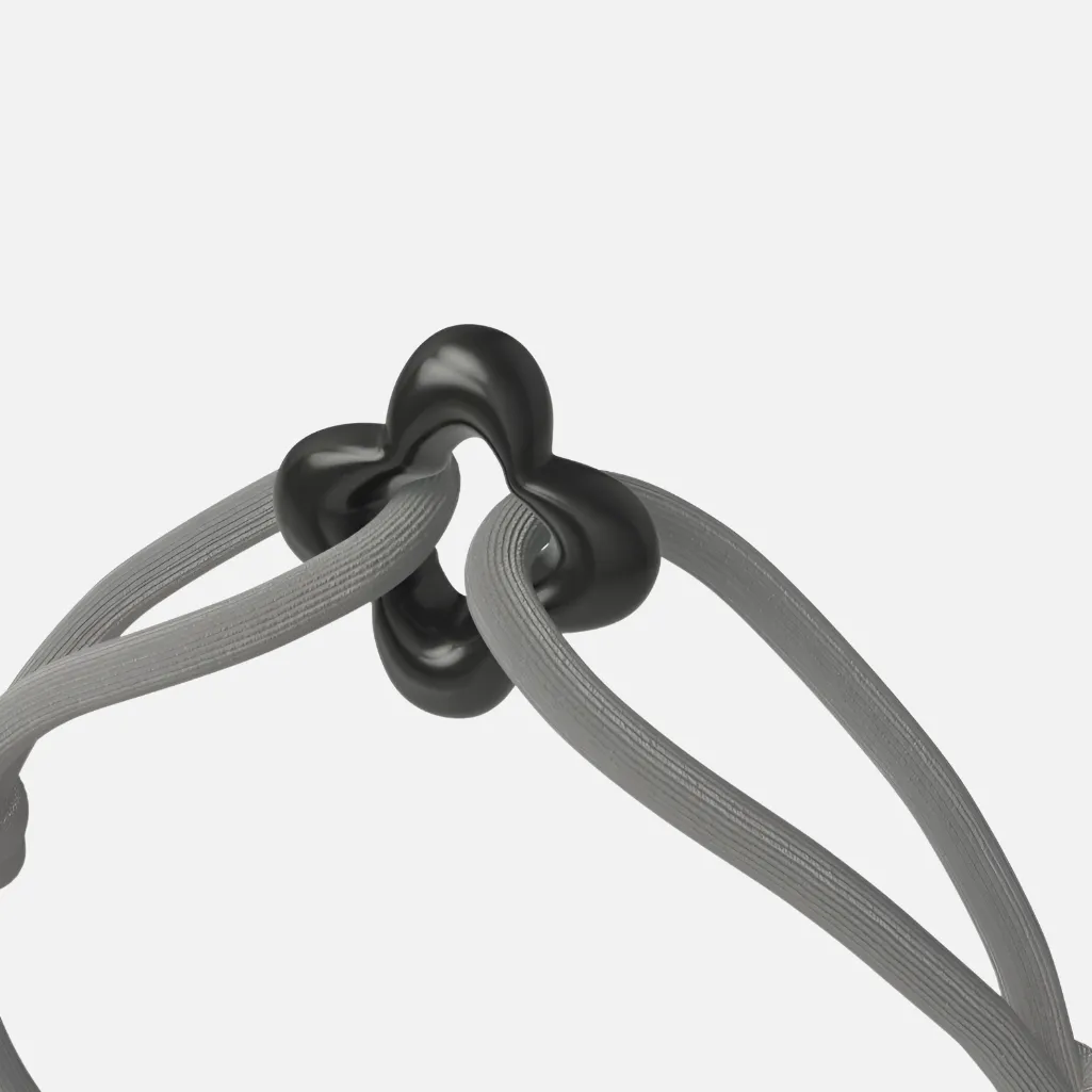Wecord Black Clover Cord Bracelet